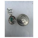 Sterling and Torqouise pendant