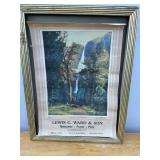 Framed (old) Advertisement