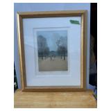 Framed  Harold Altman  picture