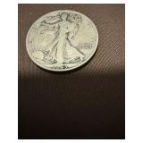 1943 Walking Liberty half dollar