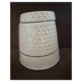 Glazed Thimble cannister