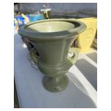 Glazed Haegar Vase with handles