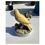 Yellow Gorham-JAPAN  musical Bird figurine