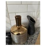 Pair of brass home decor