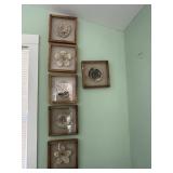 Set opf framed prints