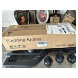 Unopened Wedding Arches