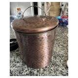 Copper? cannister