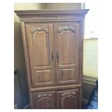 Double door wooden cabinet