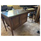 Mid Century Wooden 4ft desk