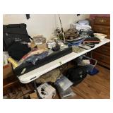 Misc contents of  tabletop master bedroom