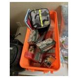 Tub of misc Fishing items