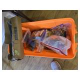 Tub of misc Fishing items