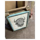 Wooden  Buffalo crate