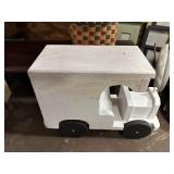 Handcrafted Wooden Milk truck