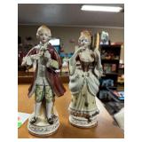 Occupied Japan Victorian figurines