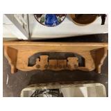 Hand Crafted wood shelf