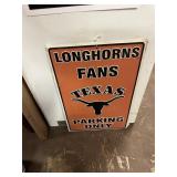 Longhorns metal sign