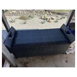 Outdoor bench w/ storage