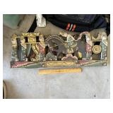 Handpainted wooden decor