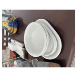 Ikea white dishes set