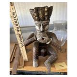 Wooden Asian figurine