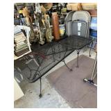 Pair of metal Outdoor tables