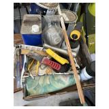 Misc garage lot-paint supplies
