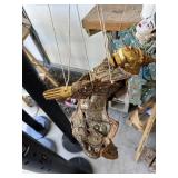 Gold Asian puppet