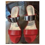 Red Coach ladies shoes