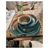 Glazed dishes lot