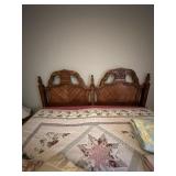 Queen size Bed and bedding