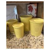 Vintage Tupperware cannisters