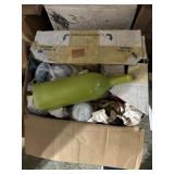 MIsc handpainted wine bottles