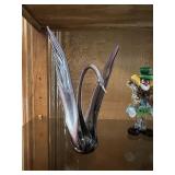 Glass Swan decor