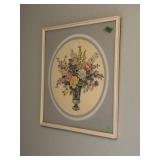 Vintage framed print