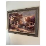 Large Framed Sofa style picture