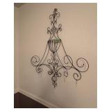 Metal wall decor
