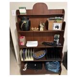 MIsc contents of home decor-SHELF NOT INCLUDED