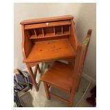 Childs desk and chair