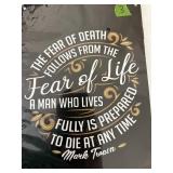 Metal Fear of Life sign