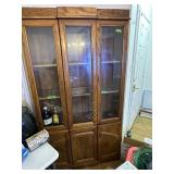 Oak China cabinet