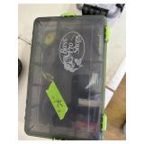 Bass Pro Shop lures and organizer