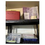 Misc contents of shop shelves