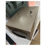 Locking metal box