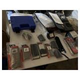 Tabletop of misc contents