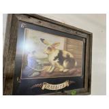 Framed Rabbit picture