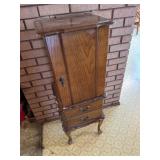Wooden jewelry cabinet