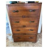 Circa 1940's Wooden chest of drawers