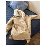 Ladies St Johns Bay leather coat