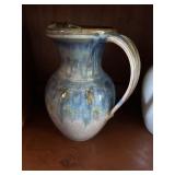Glazed pitcher